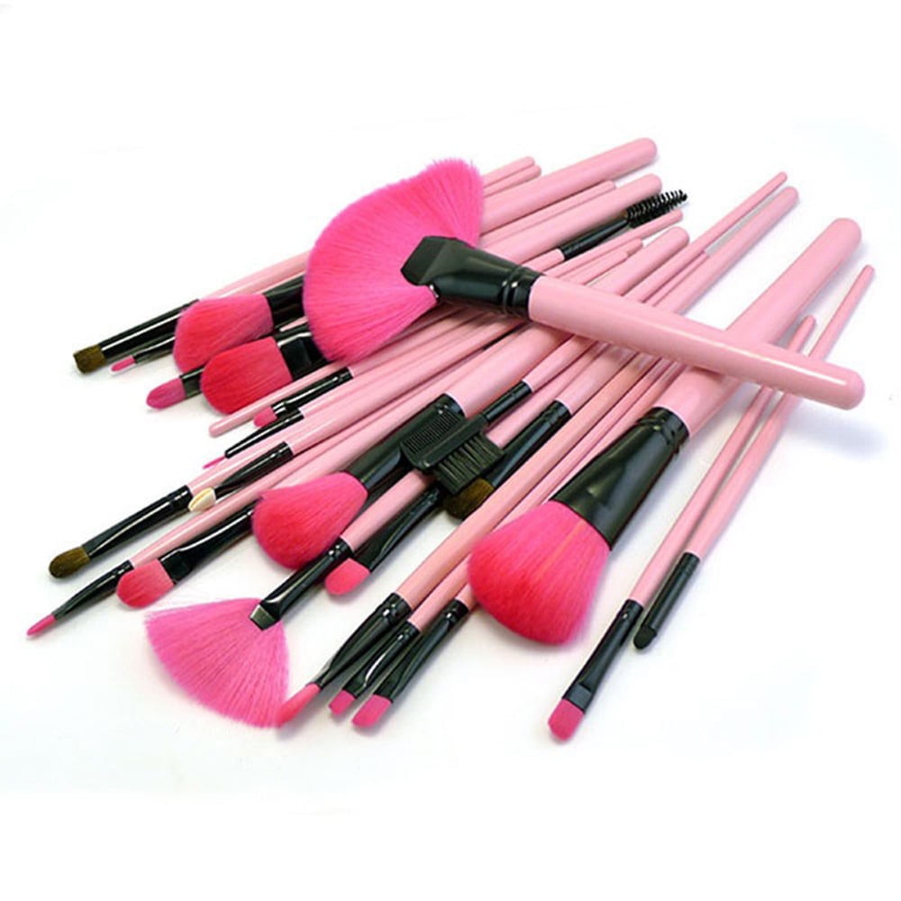 BESTOPE 16-Pc Synthetic Makeup Brush Set, Rose Golden, For