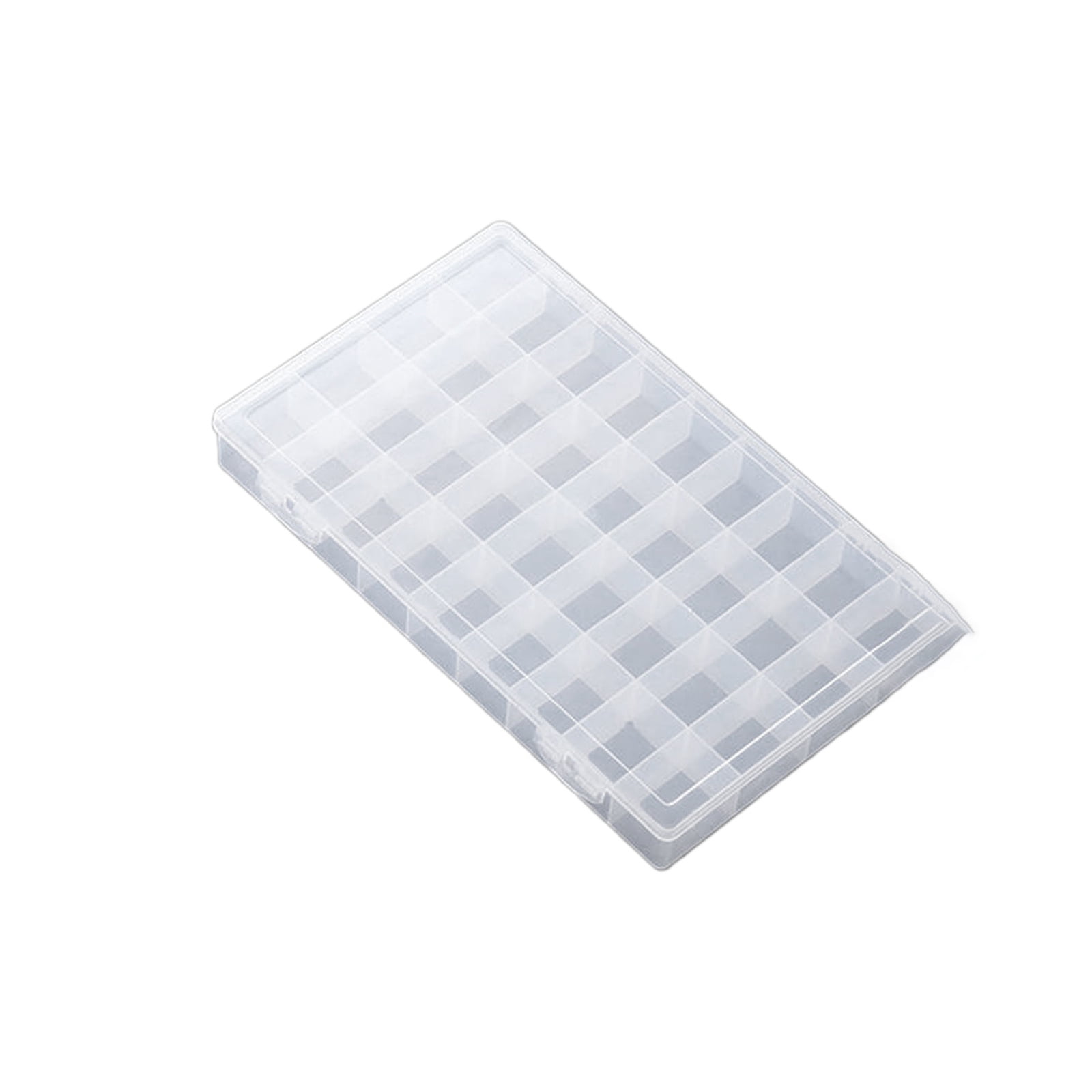 24 36 48 Grids Paint Organiser Case Jewelry Storage Box Clear Plastic Storage Case for Jewelry Beads Painting Craft