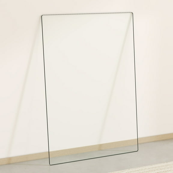 24 *36 Inch Rectangular Heat-Resistant Transparent Tempered Glass Tabletop.Suitable for Various Occasions Such As Kitchens and Restaurants.Transparent,Separate Glass Tabletop,24*36*0.31