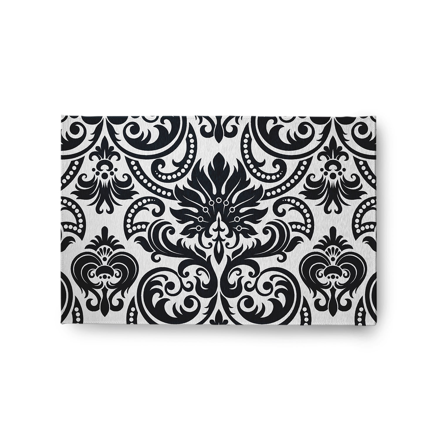 24" 36" Simply Daisy Alexys French Country Chenille Area Rug, Black