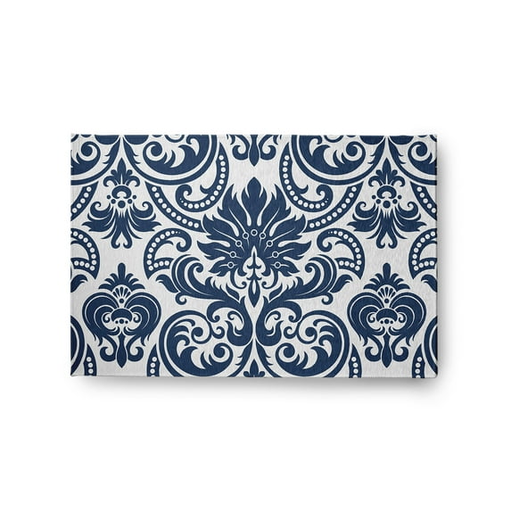 24" 36" Simply Daisy Alexys French Country Chenille Area Rug, Blue