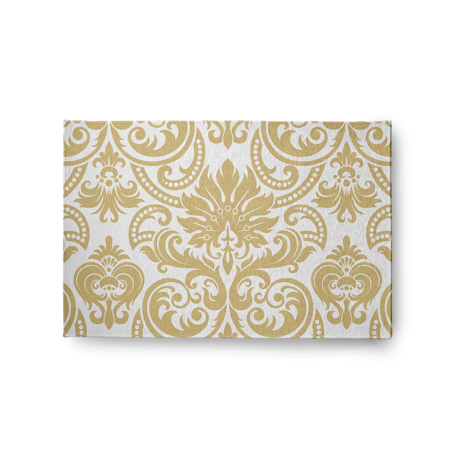 24" 36" Simply Daisy Alexys French Country Chenille Area Rug, Gold