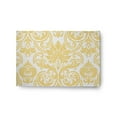 thumbnail image 1 of 24" 36" Simply Daisy Alexys French Country Chenille Area Rug, Yellow, 1 of 4