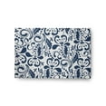 thumbnail image 1 of 24" 36" Simply Daisy Aurora French Country Chenille Area Rug, Blue, 1 of 4