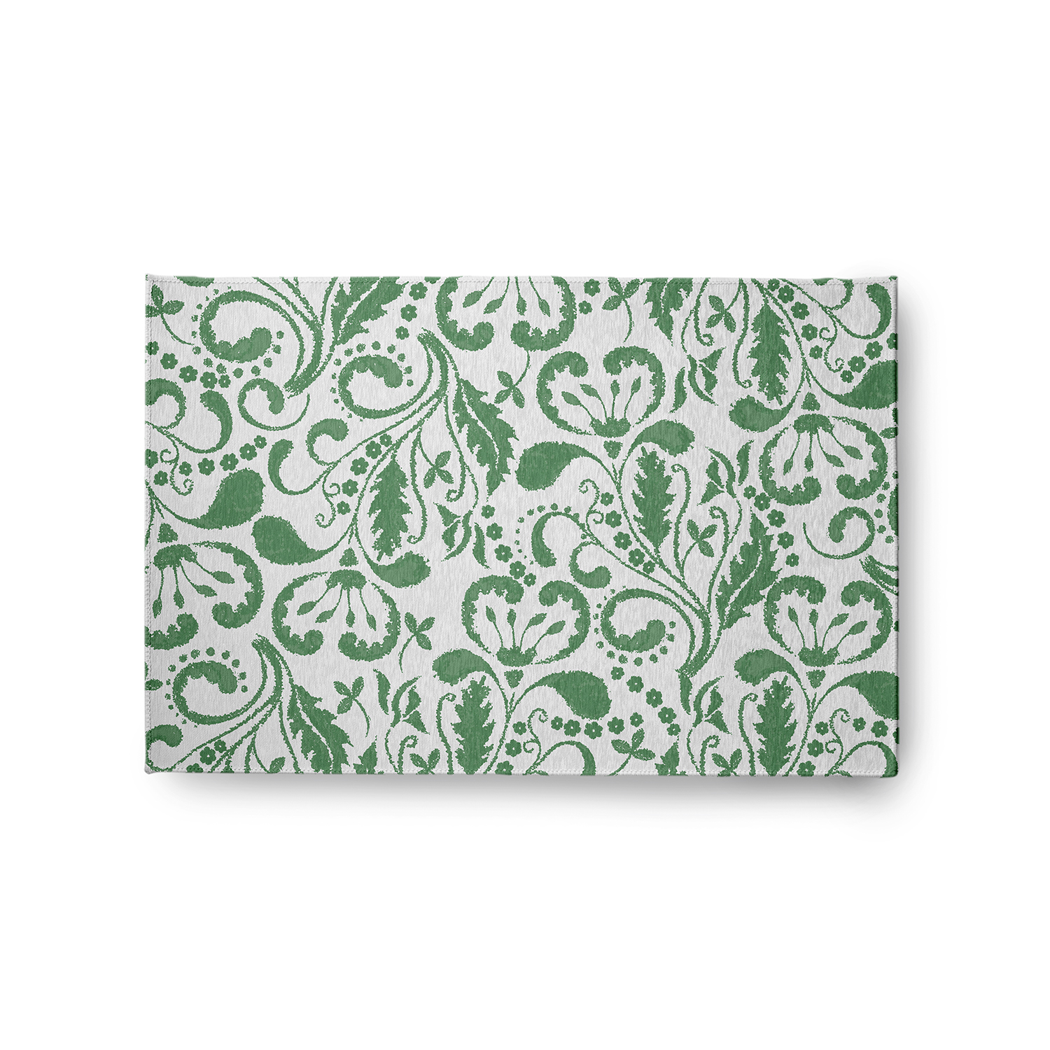 24" 36" Simply Daisy Aurora French Country Chenille Area Rug, Green