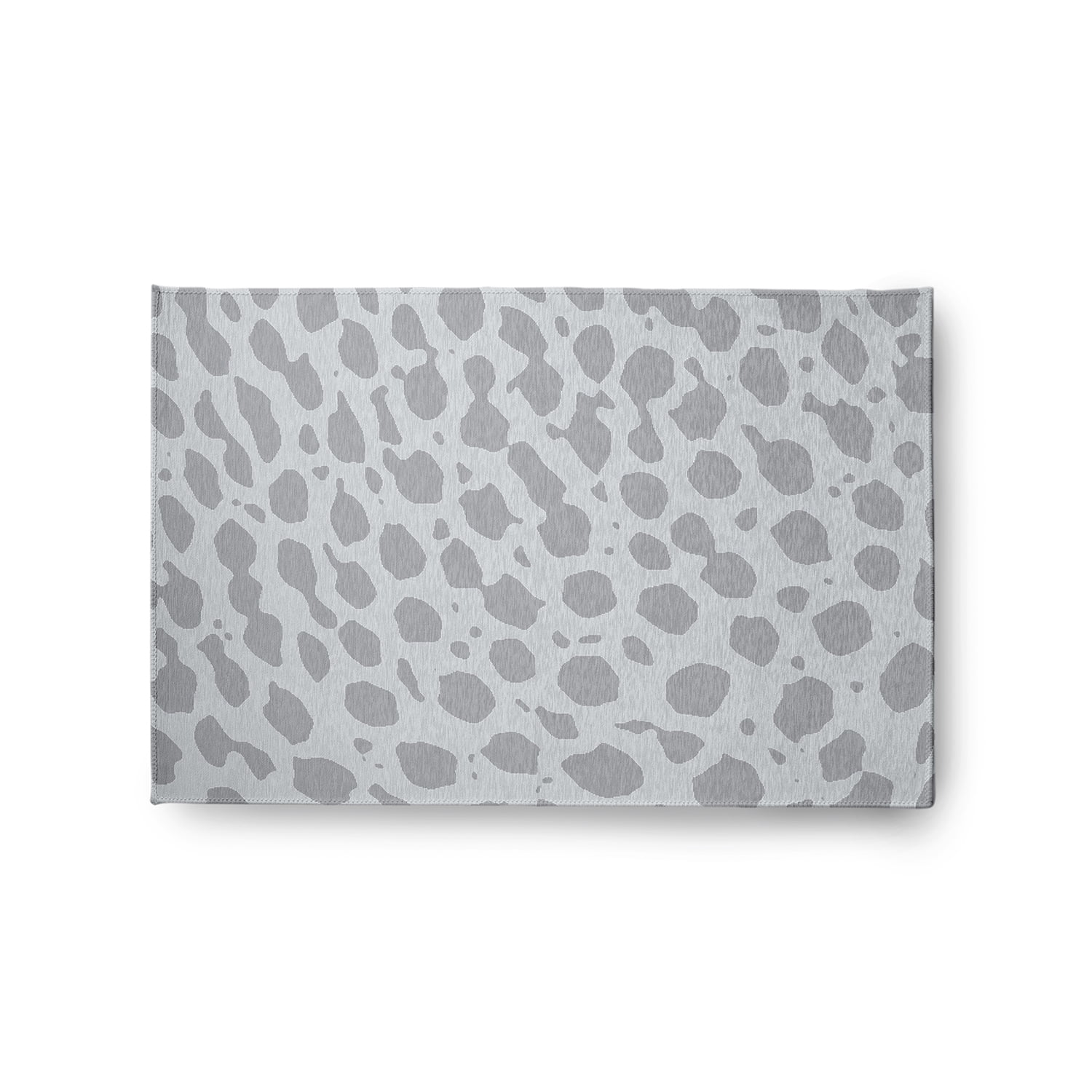 24" 36" Simply Daisy Lots of Spots Modern & Contemporary Chenille Area Rug, Light Grey