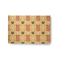 thumbnail image 1 of 24" 36" Simply Daisy Spring Garden Scandinavian Chenille Area Rug, Daffodil Yellow, 1 of 4