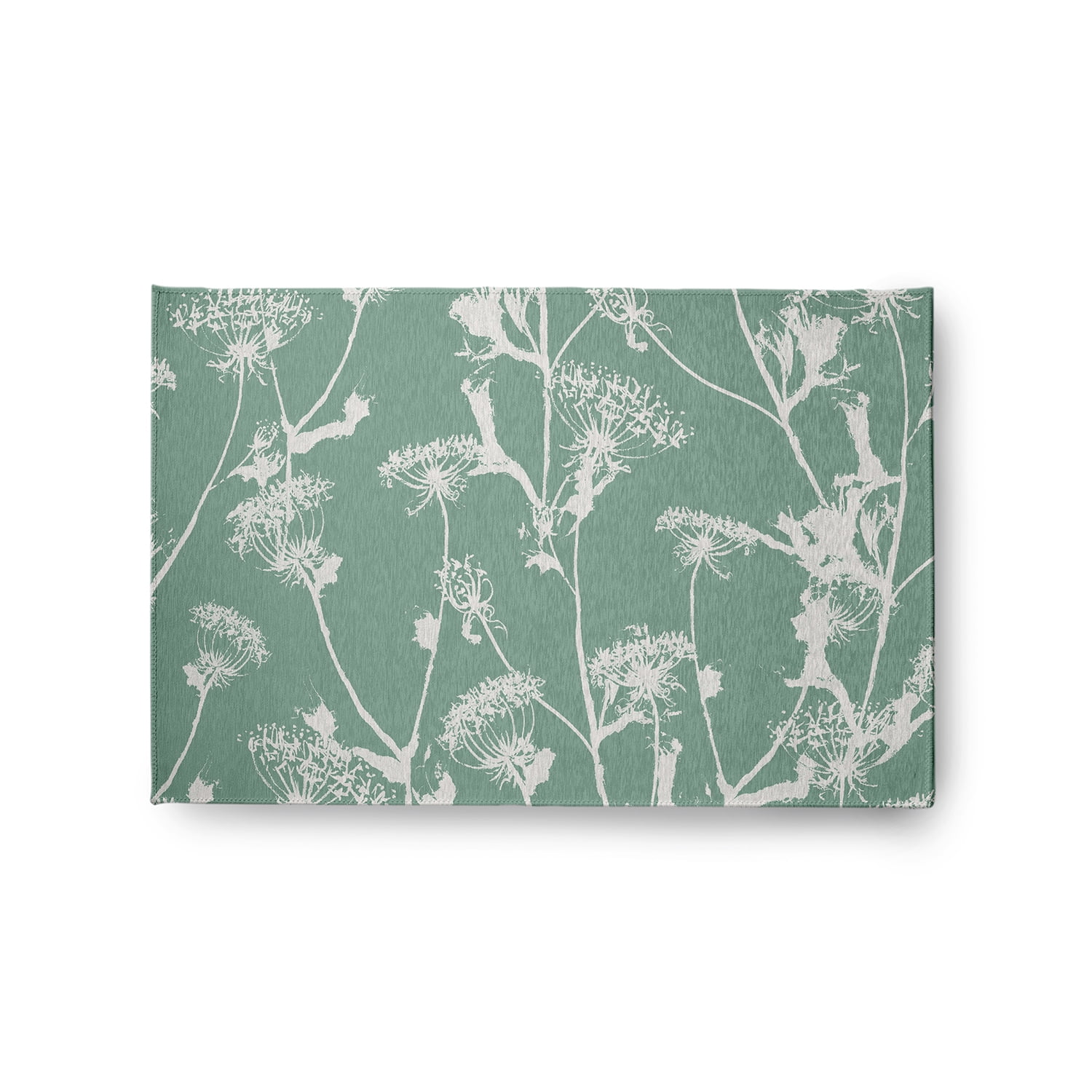 24" 36" Simply Daisy Windy Blossom Modern & Contemporary Chenille Area Rug, Green