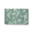 thumbnail image 1 of 24" 36" Simply Daisy Windy Blossom Modern & Contemporary Chenille Area Rug, Green, 1 of 4