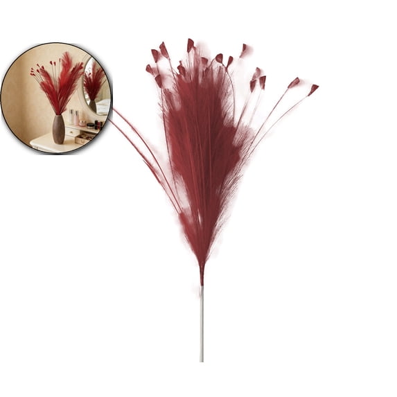24.4" Tall Pampas Grass - Faux Fluffy Pampas Grass for Home Wedding Mothers Day Decoration