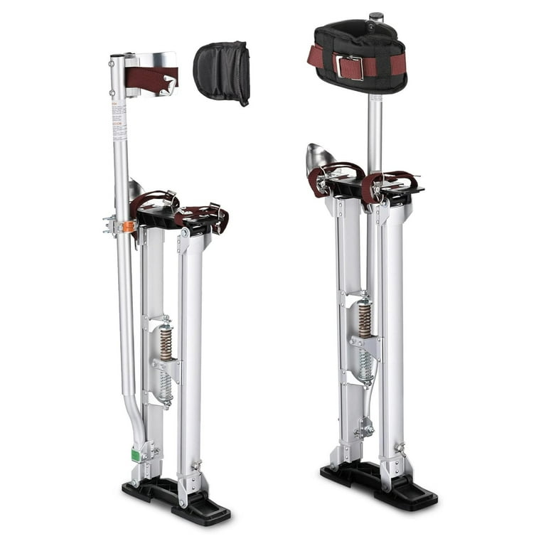 24 in. H to 40 in. H Adjustable Drywall Painters Walking Stilts Taping Finishing Tools 24 in. H to 40 in. H Adjustable Drywall Painters Walking Stilts Taping Finishing Tools