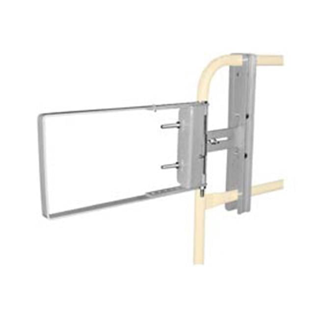 24-40 in. Opening Galvanized Spring-Loaded Safety Gate - Walmart.com