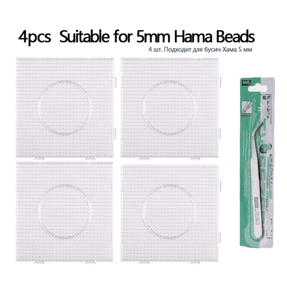 24 /48Colors 5mm hama Beads/ Iron Beads diy Puzzles Beads ironing beads perler Fuse beads diy toy boy girl gift 4,6 ,8years old