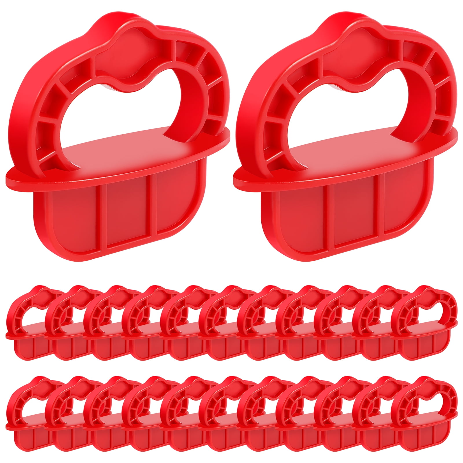 24/48Pcs Plastic Deck Board Jigs Convenient Keep Gap Deck Board Spacers