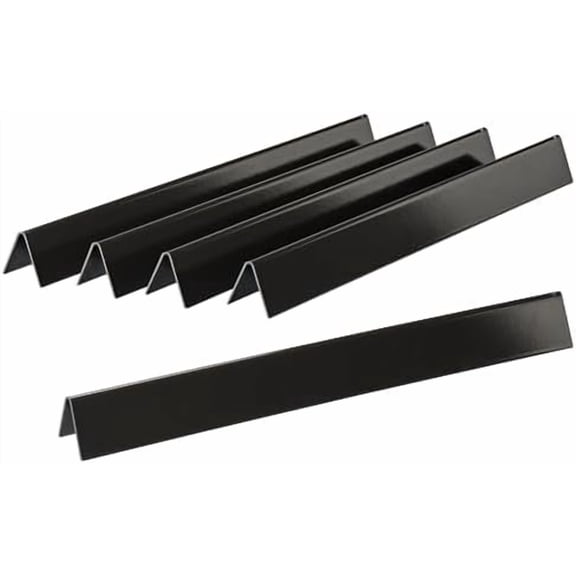 24.5" Flavorizer Bars for Weber 7539 Genesis 300 Series E310 E320 E330 S310 S320 Grill (with Side-Mounted Control), Porcelain-enameled Replacement for Weber 7540 (5 PCS)$$Garden & Patio
