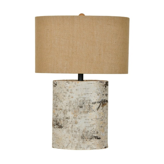 24.5-Inch Table Lamp, Antique White