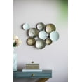 thumbnail image 1 of Wall Decals 24.5" x 18" Contemporary Metal Wall Decor Accent,Wall Mirrors, 1 of 8