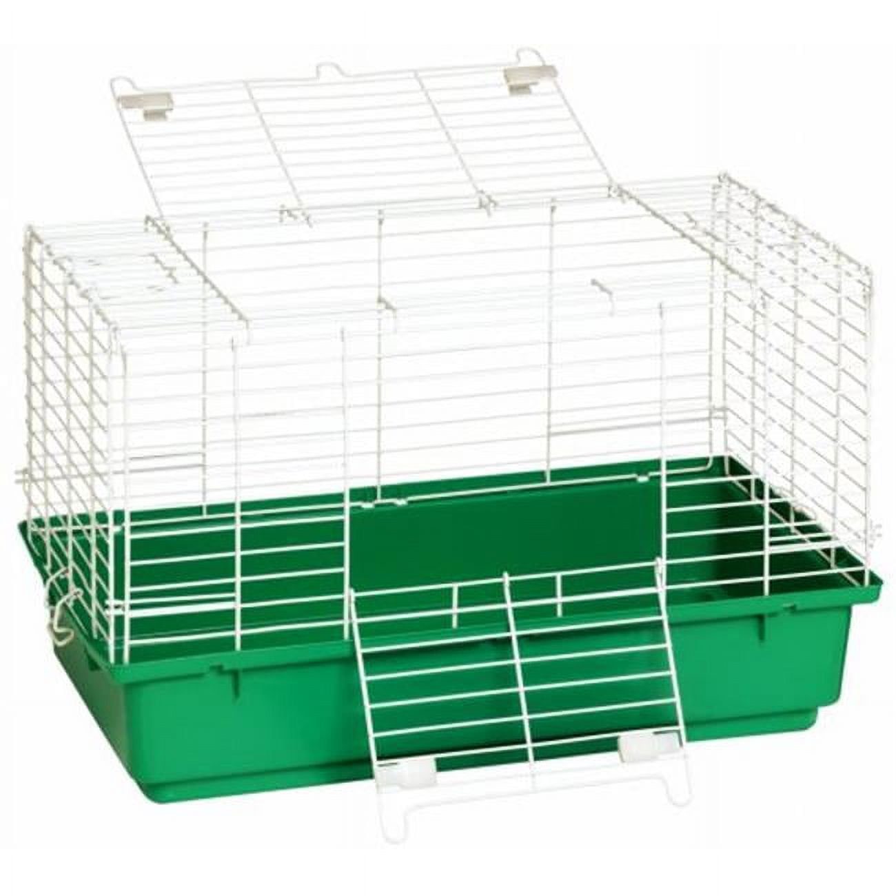 24.5 in. Rabbit Cage With Plastic Tray Walmart