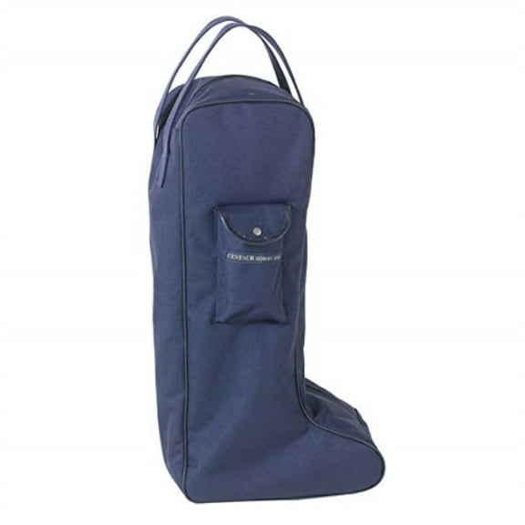 24.5L X 8.5Wx10D Centaur Tall Horse Boot Carry Bag Navy