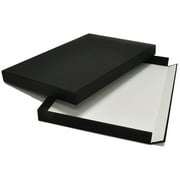 Archival Methods 24.5x36.5x1.5" Museum Drop Front Box, Black