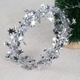 thumbnail image 1 of 24.6 FT Star Christmas Metallic Garland Wired Garland Decoration for Christmas Tree Home Wedding Birthday Party New Year DIY Decor, 1 of 3