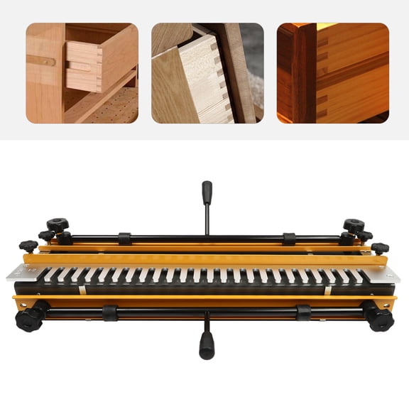 24" 60CM Dovetail Jig Machine Wood Cabinet Woodworking Tool Precise Alignment