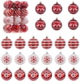 thumbnail image 1 of HadinEEon Christmas Ball Ornaments, 24pcs Christmas Tree Decorations, 2.36" Xmas Hanging Balls (Red), 1 of 8