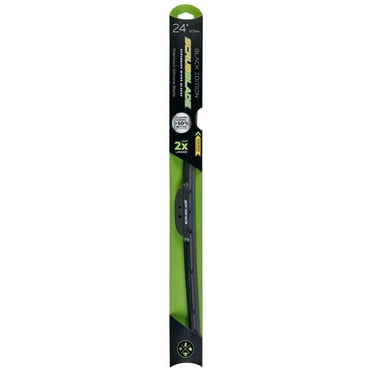 24" 610MM BLACK EDITION SILICONE SCRUBBLADE WIPER BLADE