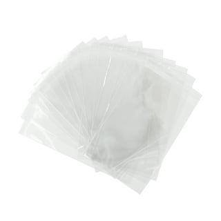 Self-sealing Bags, Clear Flat Cello Bags for Product Packaging, Party  Favors, Confetti, Handmade Cards Lip & Tape, Peel and Seal Closure 