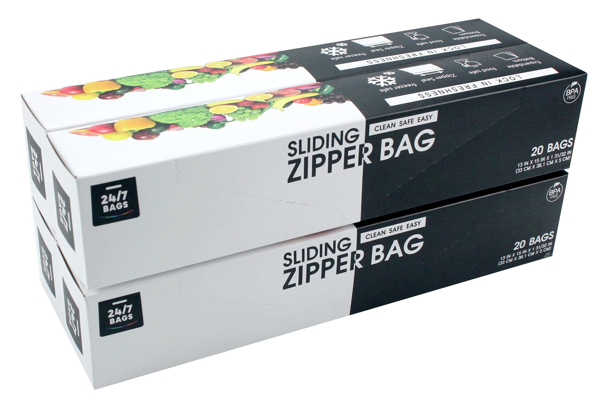 Ziploc Big Bag 3 Gallon Large Storage Bags (5-Count) - Gillman