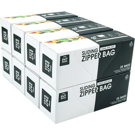 Hefty Slider Freezer Storage Bags, Gallon Size, 60 Count