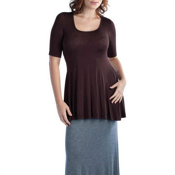 24/7 Comfort Apparel Women's 3/4 Sleeve Tunic