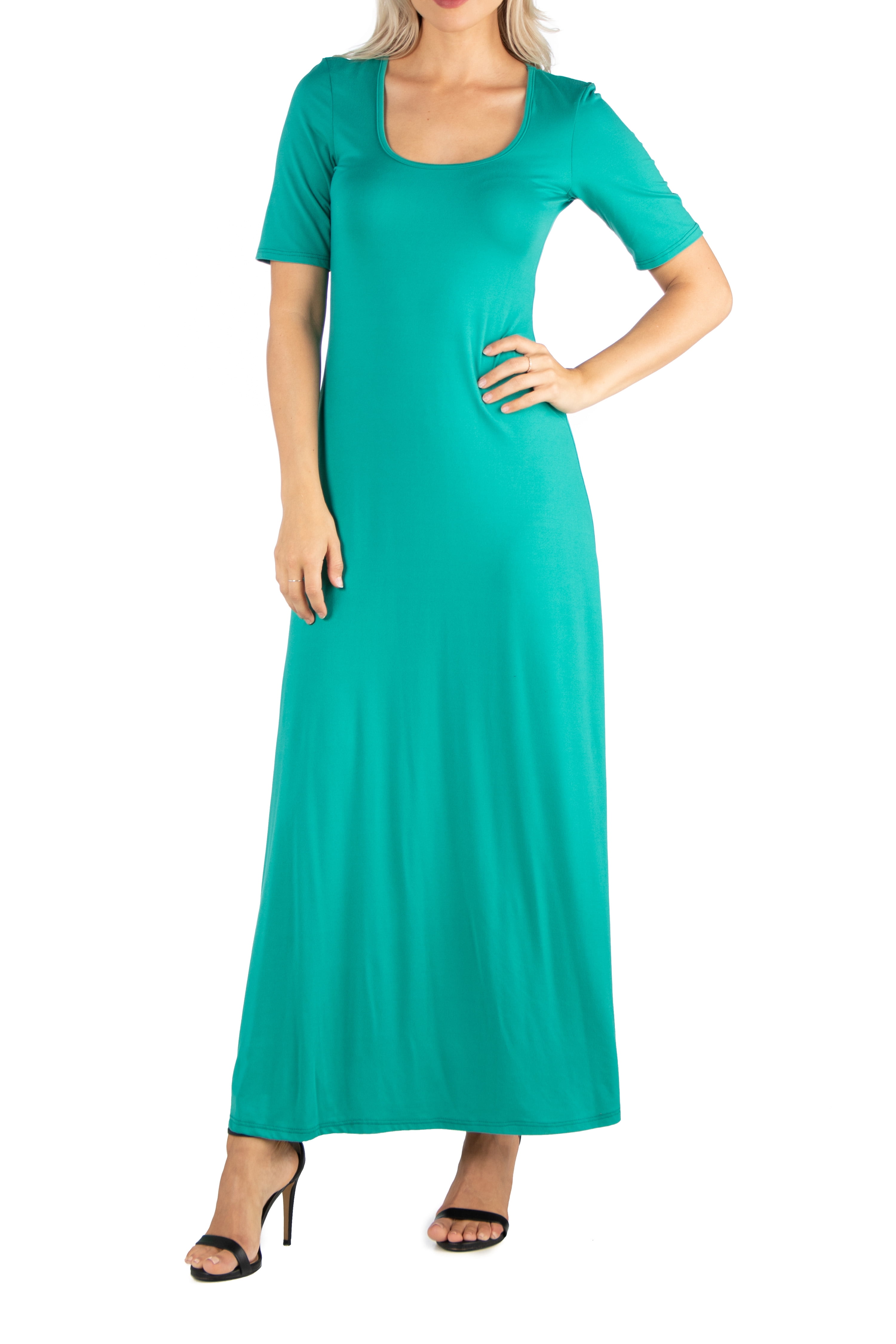 chinese dress ladies Light Chambray Maxi Dress - All Dresses