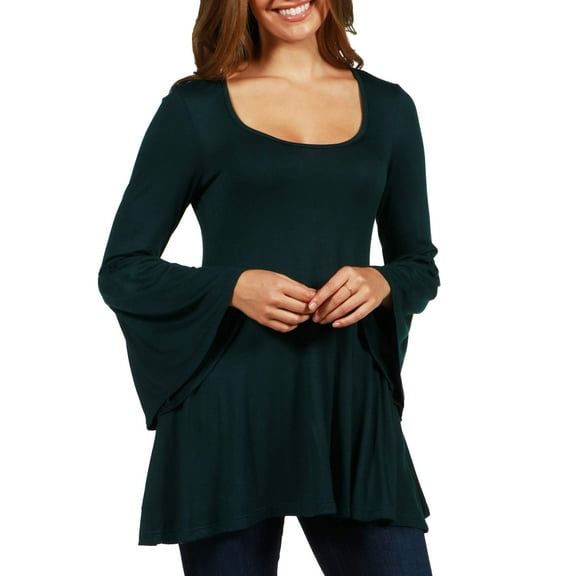 24/7 Comfort Apparel Women's Del Mar Tunic Top