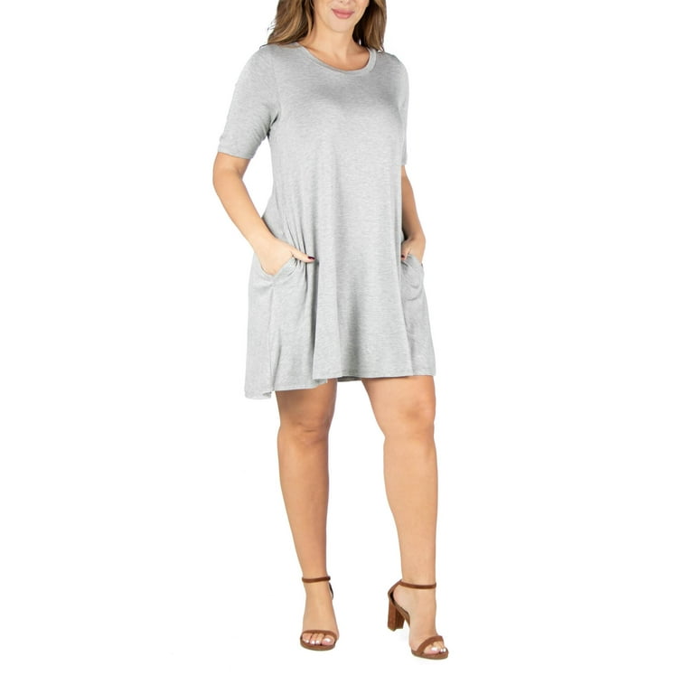 T shirt dress size 24 online