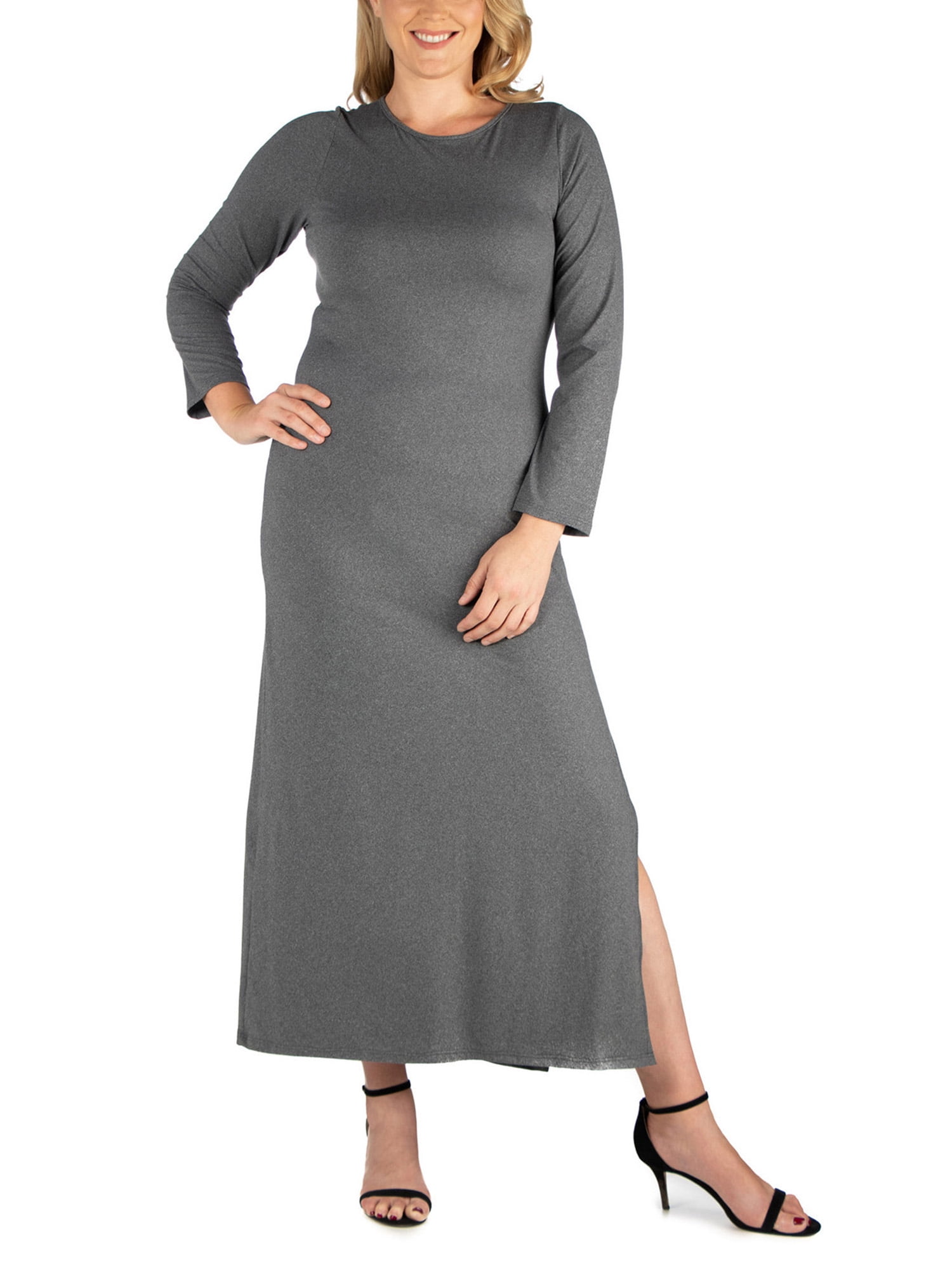 casual dress woman Maxi linen dress long sleeve dress in dark green (505) casual dress woman Maxi linen dress long sleeve dress in dark green (505)