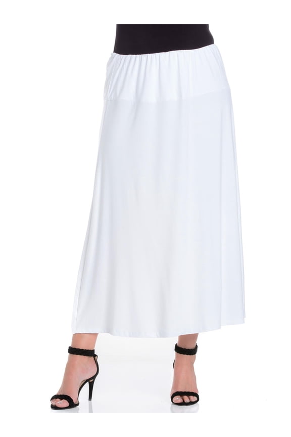 Women's Plus Size Maxi Skirt