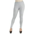 thumbnail image 1 of 24/7 Comfort Apparel Women's Stretch Ankle Length Legging, 1 of 4