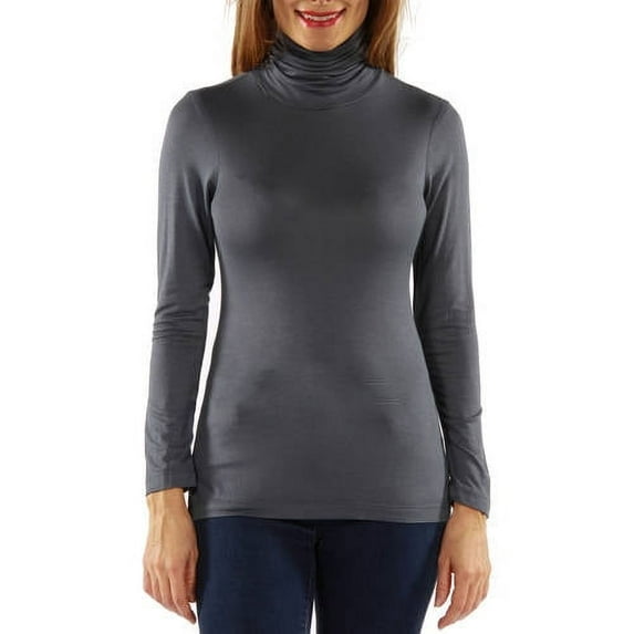 24/7 Comfort Apparel Women's Turtleneck Sweater