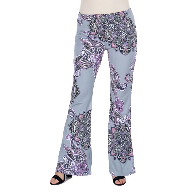 Comfort Grey Flare Pants, Women's Flare Pants