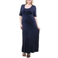 thumbnail image 1 of 24/7 Comfort PlusWomen's Plus Size Maxi Dress, 1 of 4