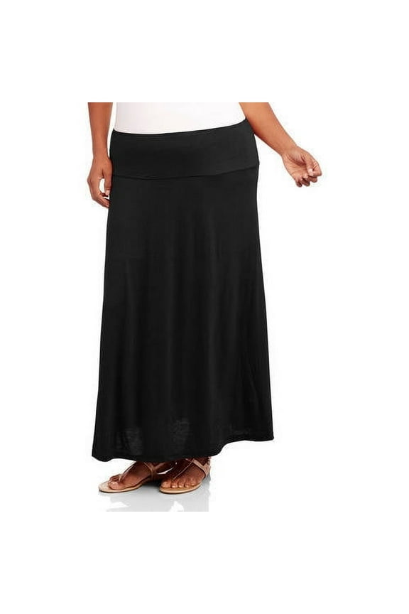 24/7 Comfort PlusWomen's Plus Size Maxi Skirt