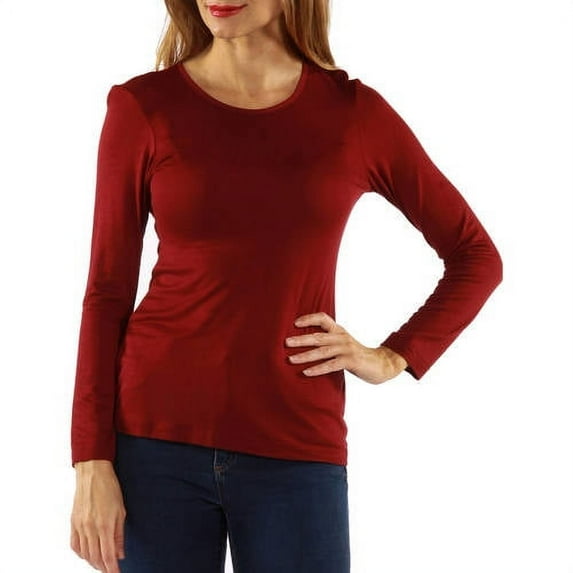 24/7 Comfort Women's Long Sleeve Knit Top