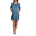thumbnail image 1 of 24/7 Maternity Pocket Mini Dress, 1 of 3