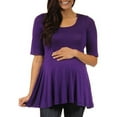 thumbnail image 1 of 24/7 Maternity Women's 3/4-sleeve Tunic, 1 of 14