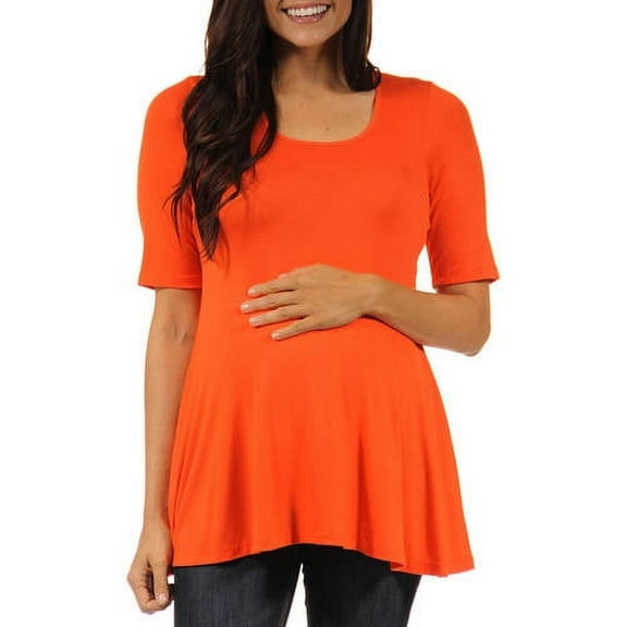 24/7 Maternity Women's 3/4-sleeve Tunic