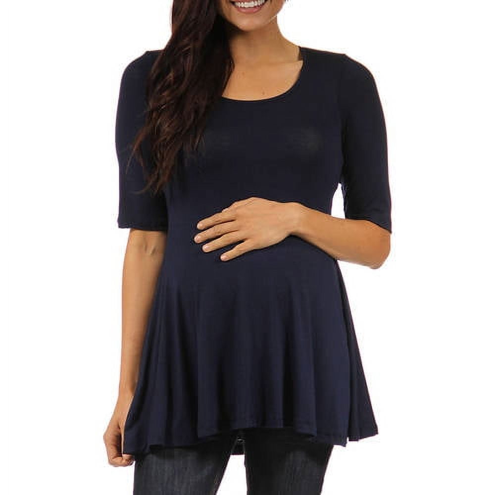 24/7 Maternity Women's 3/4-sleeve Tunic