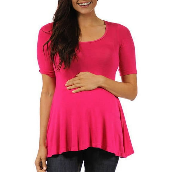 24/7 Maternity Women's 3/4-sleeve Tunic