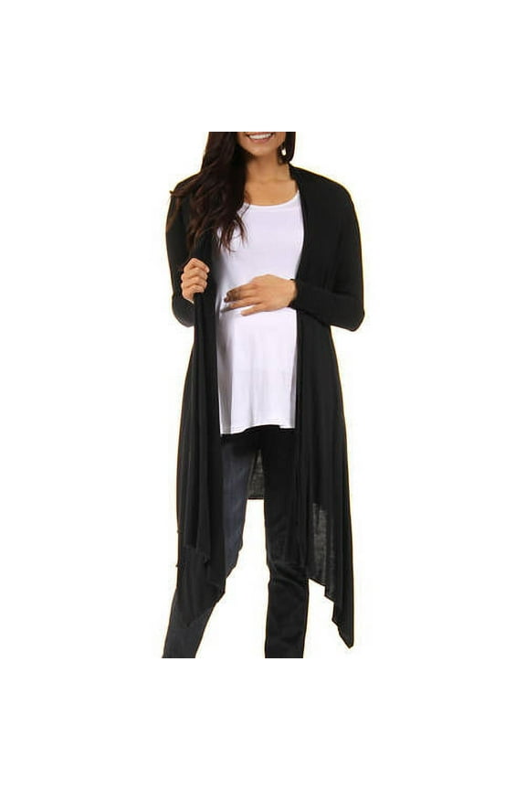 24/7 Maternity Women's Flowing Long Sleeve Shrug