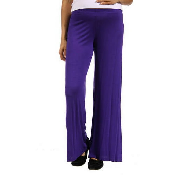 24/7 Maternity Women's Palazzo Wide-Leg Pants